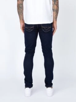 VAC SLIM FIT DARK BLUE/INDIGO JEANS 8 VAC SLIM FIT DARK BLUE/INDIGO JEANS -Alpha Industries Shop M620502 RAWSTRETCH 3