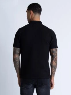 GILBRALTAR ZIP POLO 12 GILBRALTAR ZIP POLO -Alpha Industries Shop M621406 BLACK 3