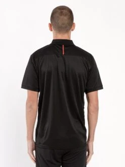 TEAM TRAINING ZIP POLO 11 TEAM TRAINING ZIP POLO -Alpha Industries Shop M621460 BLACK 3