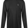 LS CHALK LONG SLEEVE PERFORMANCE T-SHIRT -Alpha Industries Shop M640201 JetBlack 1