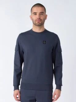 HUNTER SWEATSHIRT -Alpha Industries Shop M650305 PORPOISE 1 dc6c98fa 5aec 43d2 a634 c34ea403b202