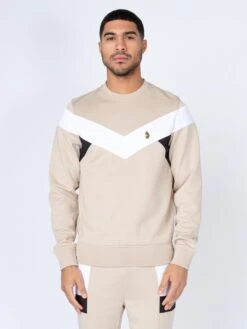 HADES SWEATSHIRT -Alpha Industries Shop M650315 HADES STONE WHITE BLACK 1