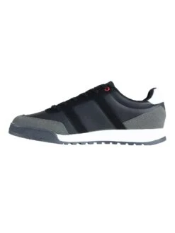 ENNIS TRAINERS -Alpha Industries Shop M651301 BLACK GREY WHT 3