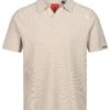 MASAYA BUTTONLESS TEXTURED POLO -Alpha Industries Shop M651404 STONE 1