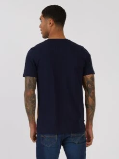 BERMUDA T-SHIRT -Alpha Industries Shop M660155 DARK NAVY MIX 3