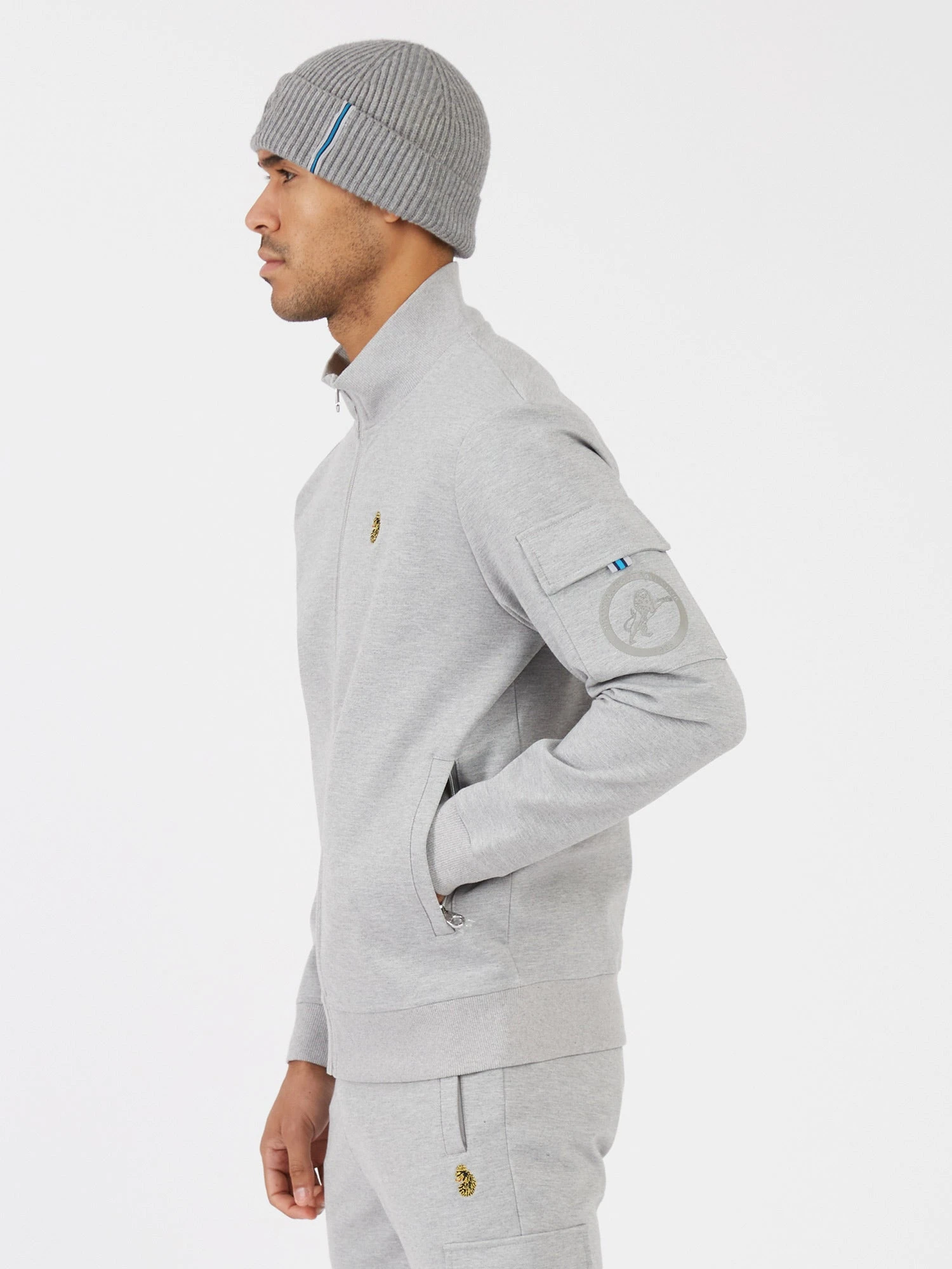 BERMONDSEY ZIP THROUGH SWEAT 5 BERMONDSEY ZIP THROUGH SWEAT - Image 3