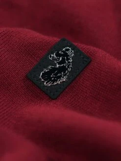 VENICE KNITTED POLO -Alpha Industries Shop M680602 Deep Garnet 3