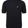 PRAGUE KNITTED POLO -Alpha Industries Shop M690650 BLACK 1 38805134 19d5 444a b3bf fbf55c18974c