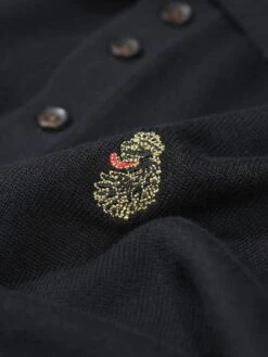 PRAGUE KNITTED POLO -Alpha Industries Shop M690650 BLACK 3