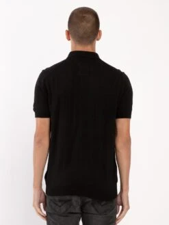 PRAGUE KNITTED POLO -Alpha Industries Shop M690650 BLACK 3 1