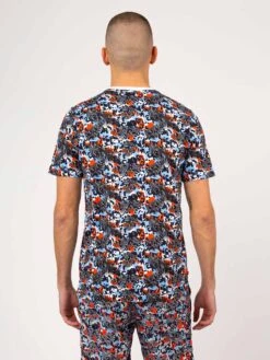 TROPICAL T-SHIRT 12 TROPICAL T-SHIRT -Alpha Industries Shop M710157 SKY MIX CAMO 3