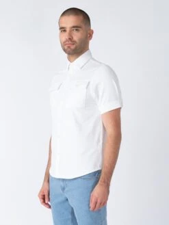 MR SOCIAL REGULAR FIT SHIRT -Alpha Industries Shop M710801 WHITE 2