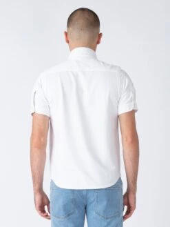 MR SOCIAL REGULAR FIT SHIRT -Alpha Industries Shop M710801 WHITE 3
