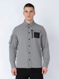 HULUN REGULAR FIT SHIRT -Alpha Industries Shop M710950 CONCRETE 1 044f5d99 ae45 4523 b830 d62d6c1ca280