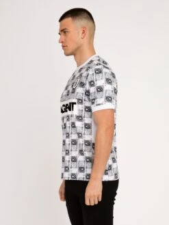 LOADS A MONEY CONCEPT T-SHIRT -Alpha Industries Shop M720158 BLACK WHITE 2