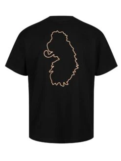 LAGANAS RELAXED FIT T-SHIRT -Alpha Industries Shop M720162 BLACK 2