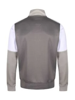 TEARS ZIP THROUGH FUNNEL NECK SWEAT -Alpha Industries Shop M720360 CONCRETE 2