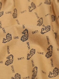 LINEKER OVERPRINT T-SHIRT -Alpha Industries Shop M730162 CARAMEL 3