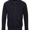 CRIBBS CAUSEWAY BUTTON THROUGH SWEAT CARDIGAN -Alpha Industries Shop M730307 BLACK 1