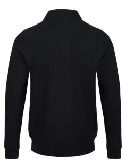 CRIBBS CAUSEWAY BUTTON THROUGH SWEAT CARDIGAN -Alpha Industries Shop M730307 BLACK 2