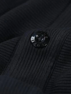 CRIBBS CAUSEWAY BUTTON THROUGH SWEAT CARDIGAN -Alpha Industries Shop M730307 BLACK 3