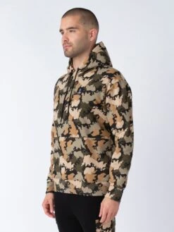 ALL OVER TEXAS RELAXED FIT HOODIE -Alpha Industries Shop M730358 BLK FIGCAMO 2