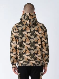 ALL OVER TEXAS RELAXED FIT HOODIE -Alpha Industries Shop M730358 BLK FIGCAMO 3