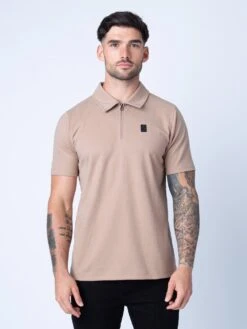 FAIRFAX ZIP POLO 10 FAIRFAX ZIP POLO -Alpha Industries Shop M731401 OATMEAL 1