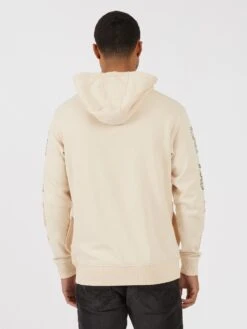 BLEND RELAX FIT HOODIE -Alpha Industries Shop M740353 ECRU 03