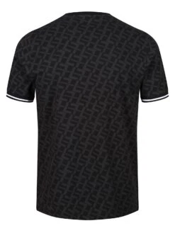SHIREOAK OVERPRINT T-SHIRT -Alpha Industries Shop M750155 BLACK 5A
