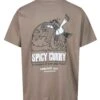 DODGY DINERS SPICY CURRY PRINTED T-SHIRT -Alpha Industries Shop M750164 CURRYPRINTTEE HARDNUT 2