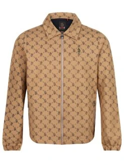 SHAW OVERPRINT ZIP THROUGH SWEAT