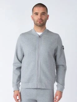 LUGANO VARSITY JACKET -Alpha Industries Shop M750704 LIGHTMARLEGREY 1