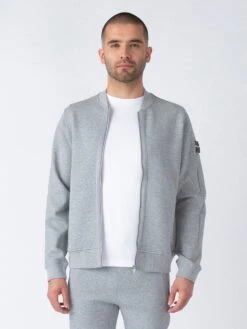 LUGANO VARSITY JACKET -Alpha Industries Shop M750704 LIGHTMARLEGREY 2