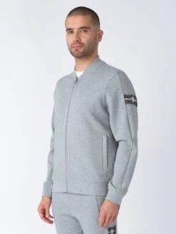 LUGANO VARSITY JACKET -Alpha Industries Shop M750704 LIGHTMARLEGREY 3