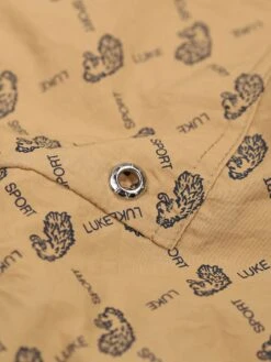 ANDRES OVERPRINT SWIM SHORTS -Alpha Industries Shop M751050 CARAMEL 5