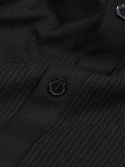 LARRY TEXTURED SLIM FIT SHIRT -Alpha Industries Shop M751401 BLACK 4
