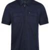 ORNE ZIP THROUGH POLO 2 ORNE ZIP THROUGH POLO -Alpha Industries Shop M751402 DKNAVY 1