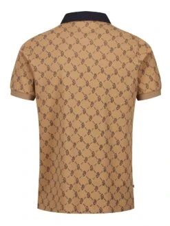 HENDERSON ZIP NECK POLO -Alpha Industries Shop M751450 CARAMEL 2