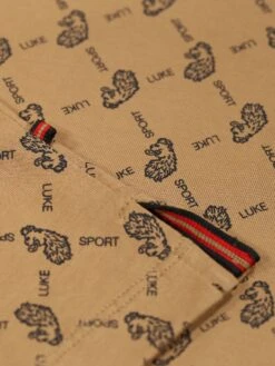 HENDERSON ZIP NECK POLO -Alpha Industries Shop M751450 CARAMEL 4