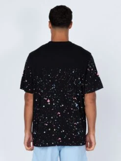 ST KITTS PAINT SPLATTER T-SHIRT -Alpha Industries Shop M760157 BLACK 3 ab31dad6 39f4 4ec8 b8dc 8fa53e8b1090