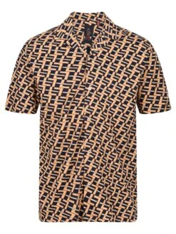 TRINIDAD OVERPRINT JERSEY CUBAN SHIRT