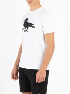 Modern Amusement CALI CROW T-SHIRT -Alpha Industries Shop MO650101 white 3