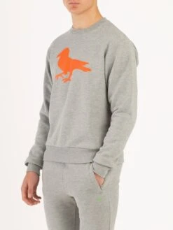 Modern Amusement HOLLYWOOD CROW SWEATSHIRT -Alpha Industries Shop MO650304 grey 3