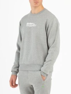 Modern Amusement MUSCLE BEACH SWEATSHIRT 11 Modern Amusement MUSCLE BEACH SWEATSHIRT -Alpha Industries Shop MO650314 grey 3