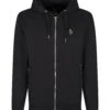 BERLIN 2 ZIP HOODIE 2 BERLIN 2 ZIP HOODIE -Alpha Industries Shop ZM450352 JETBLACK 1 1