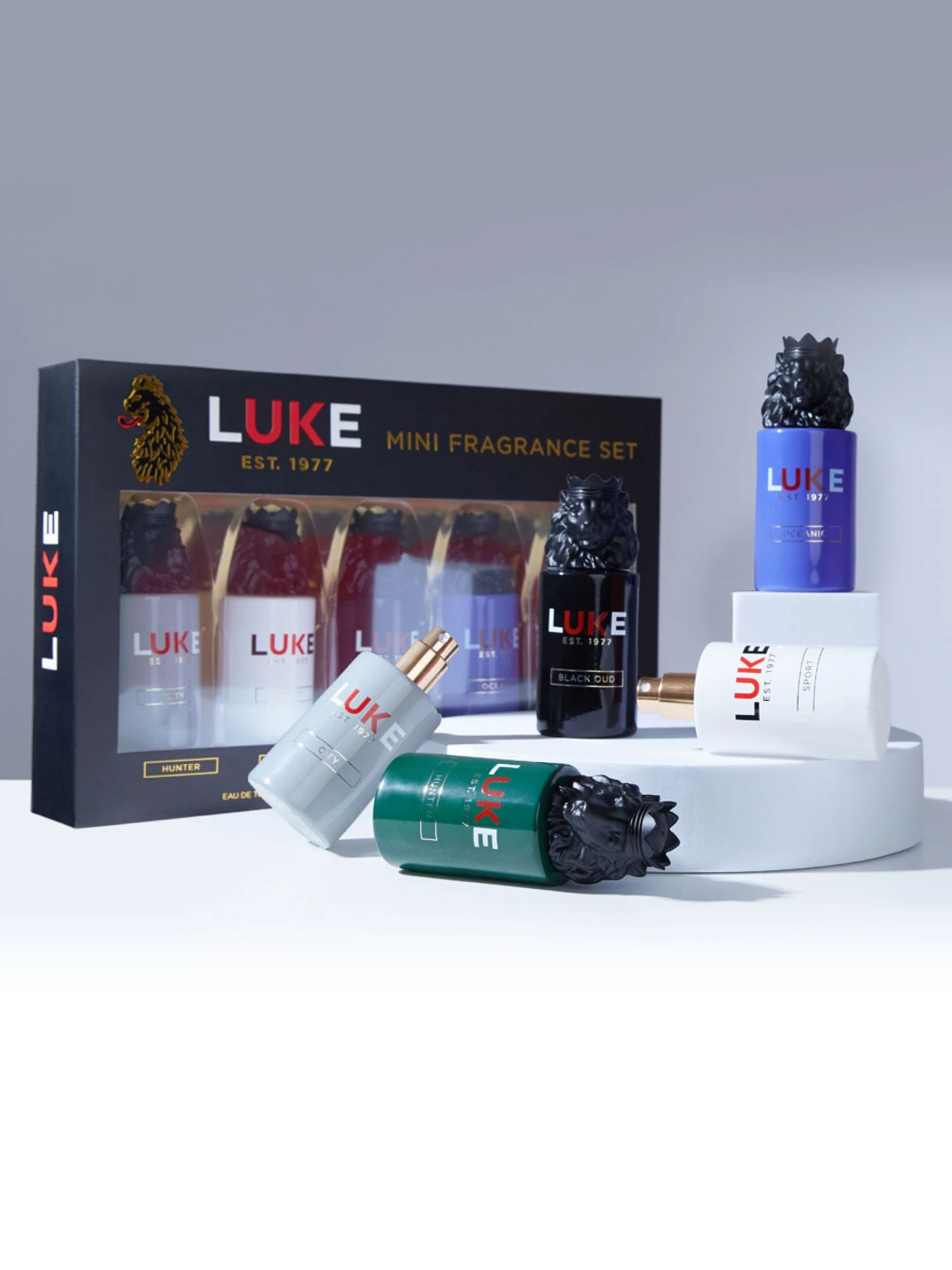 LUKE MINIS GIFT SET 25ML X5 EAU DE TOILETTE 3 LUKE MINIS GIFT SET 25ML X5 EAU DE TOILETTE